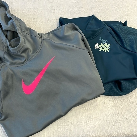 under armor Nike hoodie pullover sweater girls size youth large‎ lot - Picture 1 of 16